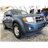 Image 8 : PARKSVILLE - 2011 FORD ESCAPE BLUE 183132 KMS - A83814-2