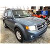 Image 9 : PARKSVILLE - 2011 FORD ESCAPE BLUE 183132 KMS - A83814-2