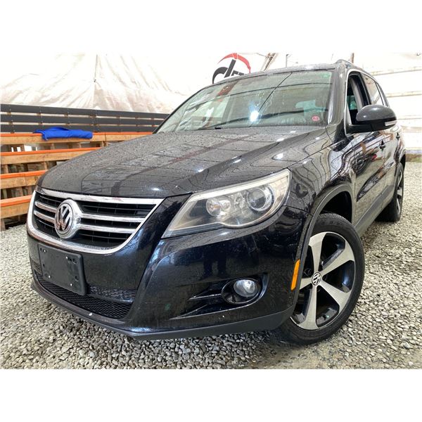 PARKSVILLE - 2009 VOLKSWAGEN TIGUAN BLACK 257294 KMS - 543472-2