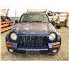 Image 20 : PARKSVILLE - 2004 JEEP LIBERTY BLUE 259270 KMS - 309616-3