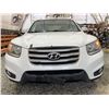 Image 5 : PARKSVILLE - 2012 HYUNDAI SANTA FE WHITE  197040 KMS - 111238-3