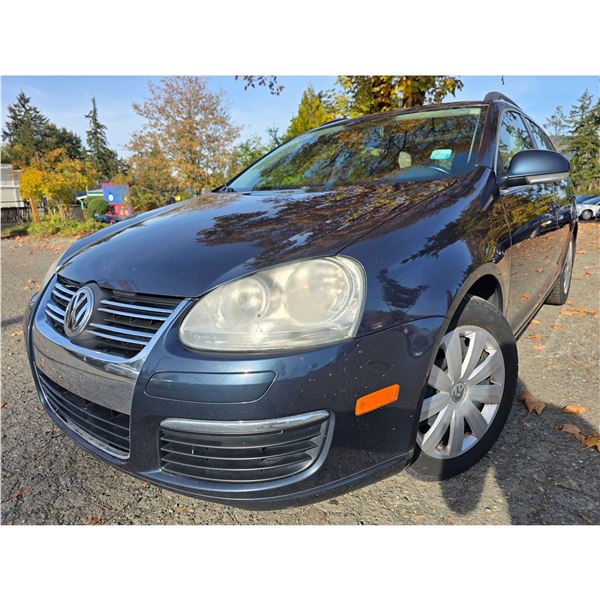 DUNCAN - 2009 VOLKSWAGEN JETTA SPORTWAGEN BLUE  229826 KMS - 252616-3