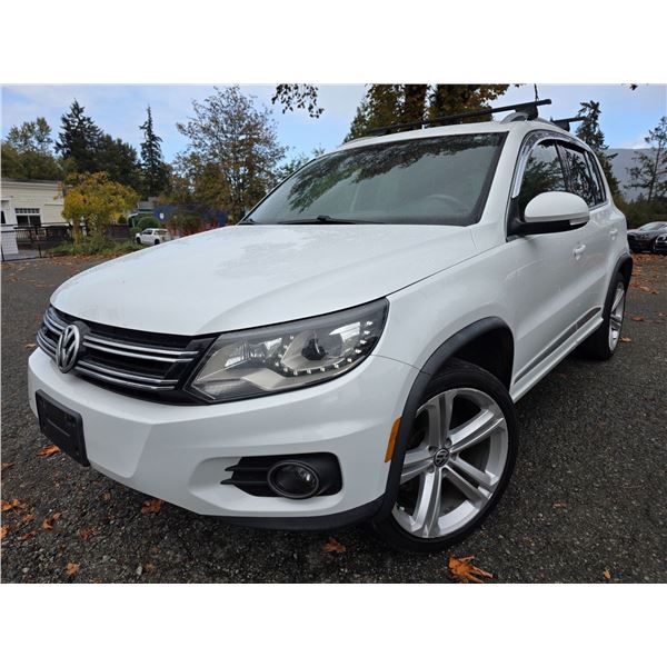 DUNCAN - 2015 VOLKSWAGEN TIGUAN WHITE 214006 KMS - 558144-1