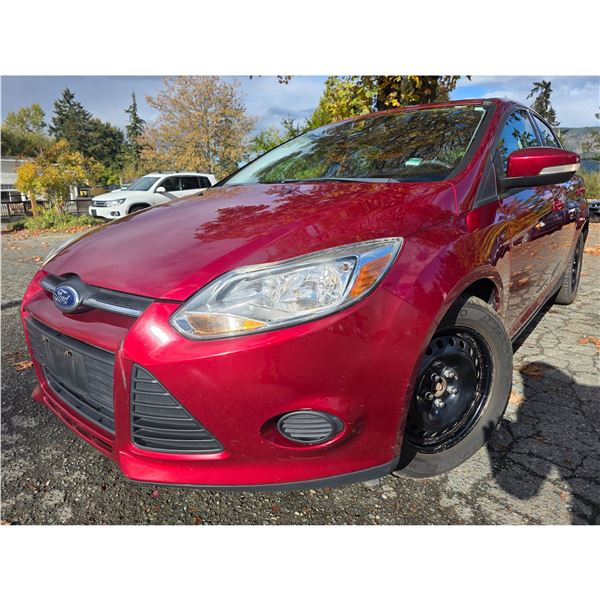 DUNCAN - 2013 FORD FOCUS RED 174298 KMS - 356541-3