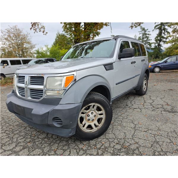 DUNCAN - 2008 DODGE NITRO GREY 239996 KMS - 185788-1