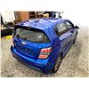 Image 16 : PARKSVILLE - 2017 CHEVROLET SONIC BLUE 100696 KMS - 159511-3