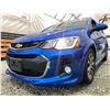 Image 2 : PARKSVILLE - 2017 CHEVROLET SONIC BLUE 100696 KMS - 159511-3