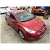 Image 10 : PARKSVILLE - 2013 HYUNDAI ELANTRA RED 286211 KMS - 299425-1