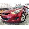 Image 1 : PARKSVILLE - 2013 HYUNDAI ELANTRA RED 286211 KMS - 299425-1
