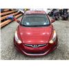 Image 7 : PARKSVILLE - 2013 HYUNDAI ELANTRA RED 286211 KMS - 299425-1