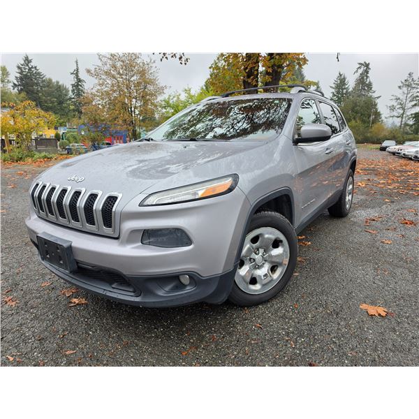 DUNCAN - 2014 JEEP CHEROKEE GREY 227623 KMS - 217042-3