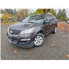 Image 2 : DUNCAN - 2015 CHEVROLET TRAVERSE GREY  KMS - 127870-3