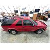 Image 13 : PARKSVILLE - 2005 CHEVROLET BLAZER RED 179520 KMS - 120067-2