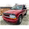 Image 3 : PARKSVILLE - 2005 CHEVROLET BLAZER RED 179520 KMS - 120067-2
