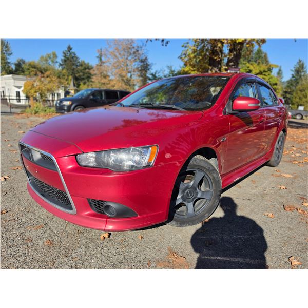 DUNCAN - 2015 MITSUBISHI LANCER RED 324480 KMS - 606912-3