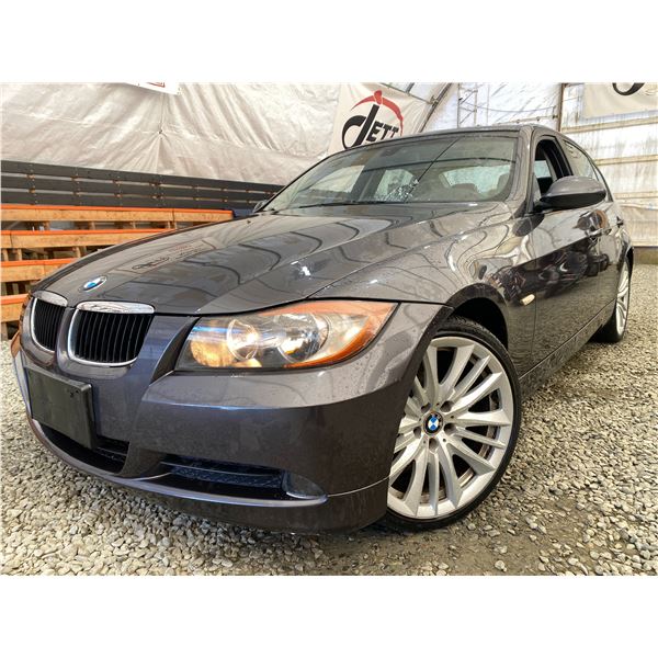 PARKSVILLE - 2008 BMW 323 GREY 206670 KMS - C99282-3