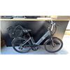 Image 2 : EBGO 7-SPEED FRONT SUSPENSION UTILITY E-BIKE DARK GREY CHASSIS COMMUTER BIKE - NO CHARGER/KEY
