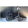 Image 2 : BLACK BLUTRON EB350F V2 FOLDING LOW STEP-THROUGH COMPACT COMMUTER ELECTRIC CITY BIKE NO CHARGER/KEY