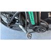 Image 3 : BLACK HITWAY 7-SPEED FOLDABLE STEP-THROUGH BLACK COMPACT COMMUTER E-BIKE