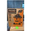 Image 1 : RIDGID HD1640 5.0 PEAK HP 60-LITRE INDUSTRIAL WET DRY VACUUM UNIT BLACK ORANGE HOUSING * IN BOX