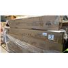 Image 2 : GARVEE QUEEN SIZE UPHOLSTERED PLATFORM BED FRAME DARK GREY 4 STORAGE DRAWERS HEADBOARD *IN BOX