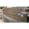 Image 2 : GARVEE QUEEN SIZE UPHOLSTERED PLATFORM BED FRAME DARK GREY 4 STORAGE DRAWERS HEADBOARD *IN BOX