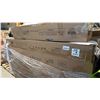 Image 2 : GARVEE QUEEN SIZE UPHOLSTERED PLATFORM BED FRAME DARK GREY 4 STORAGE DRAWERS HEADBOARD *IN BOX