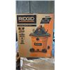 Image 1 : RIDGID HD1640 5.0 PEAK HP 60-LITRE INDUSTRIAL WET DRY VACUUM UNIT BLACK ORANGE HOUSING *IN BOX