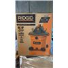 Image 1 : RIDGID HD1640 5.0 PEAK HP 60-LITRE INDUSTRIAL WET DRY VACUUM UNIT BLACK ORANGE HOUSING *IN BOX