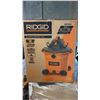 Image 1 : RIDGID HD1640 5.0 PEAK HP 60-LITRE INDUSTRIAL WET DRY VACUUM UNIT BLACK ORANGE HOUSING *IN BOX