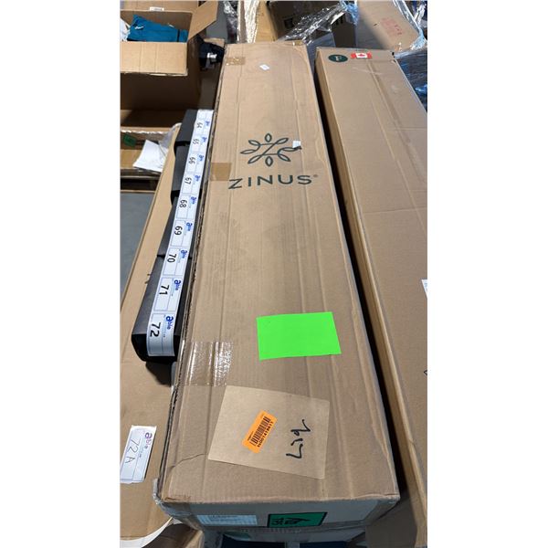 ZINUS 12-INCH FULL SIZE GREEN TEA INFUSED MEMORY FOAM MATTRESS MATTRESS-IN-A-BOX 54 X75  IN