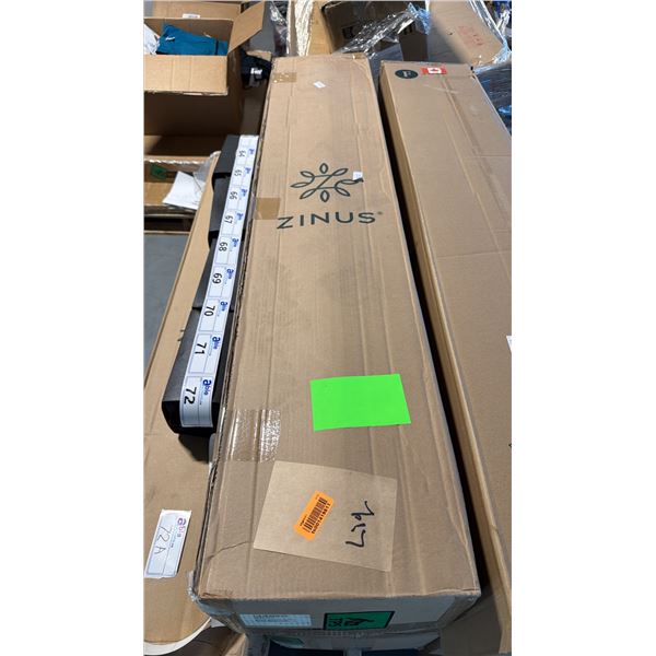 ZINUS 12-INCH FULL SIZE GREEN TEA INFUSED MEMORY FOAM MATTRESS MATTRESS-IN-A-BOX 54"X75" IN