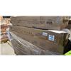 Image 2 : GARVEE QUEEN SIZE UPHOLSTERED PLATFORM BED FRAME DARK GREY 4 STORAGE DRAWERS HEADBOARD *IN BOX