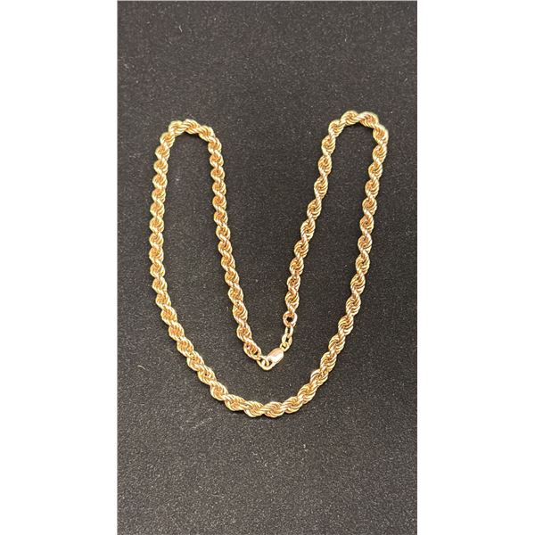 APPROX 10K ROPE CHAIN (16", 16.2G)