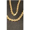 Image 2 : APPROX 10K ROPE CHAIN (16", 16.2G)