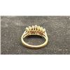 Image 3 : APPROX 10K LADIES RING SET WITH DIAMONDS AND SAPPHIRES (3.3G)