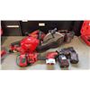 Image 1 : MILWAUKEE CORDLESS POWER TOOLS INCL  MILWAUKEE M18 FUEL 9-INCH CUT-OFF SAW, REPLACEMENT BATTERIES &