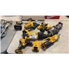 Image 1 : DEWALT 20V MAX CORDLESS DRILL, RECIPROCATING SAW, ANGLE GRINDER AND MORE