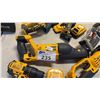 Image 2 : DEWALT 20V MAX CORDLESS DRILL, RECIPROCATING SAW, ANGLE GRINDER AND MORE