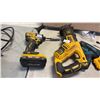 Image 3 : DEWALT 20V MAX CORDLESS DRILL, RECIPROCATING SAW, ANGLE GRINDER AND MORE