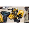 Image 4 : DEWALT 20V MAX CORDLESS DRILL, RECIPROCATING SAW, ANGLE GRINDER AND MORE