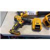 Image 7 : DEWALT 20V MAX CORDLESS DRILL, RECIPROCATING SAW, ANGLE GRINDER AND MORE