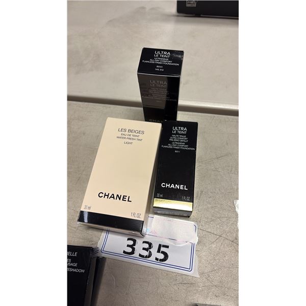 2 ULTRA COMFORT FLAWLESS FOUNDATIONS AND A WATER FRESH TINT