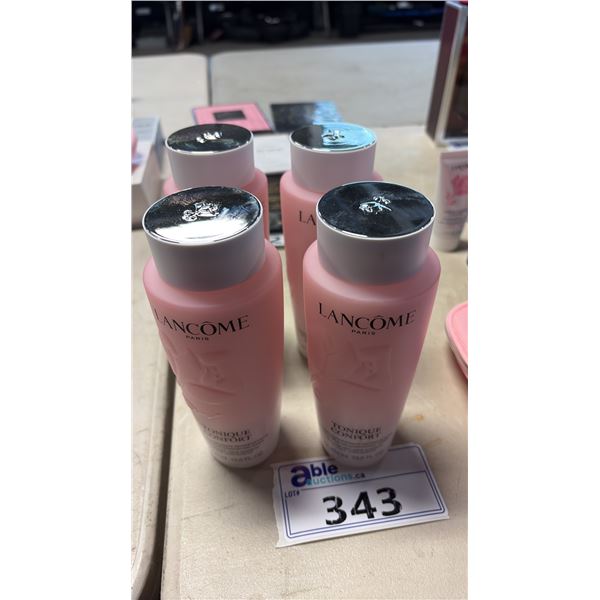 4 LANCOME COMFORT  TONERS