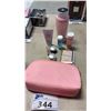 Image 1 : LANCOME COMFORT TONER AND SAMPLE SIZE BEAUTY PRODUCTS WITH MAKE UP BAG