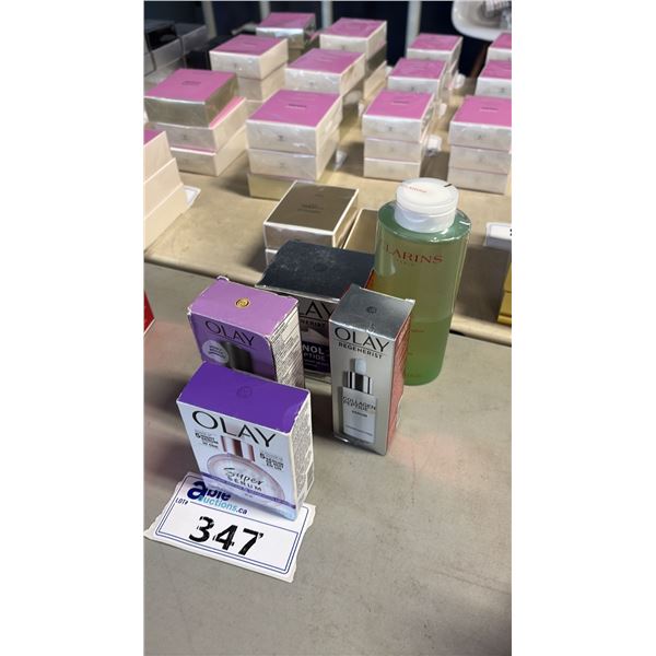 VARIOUS OLAY CREAMS & SERUMS