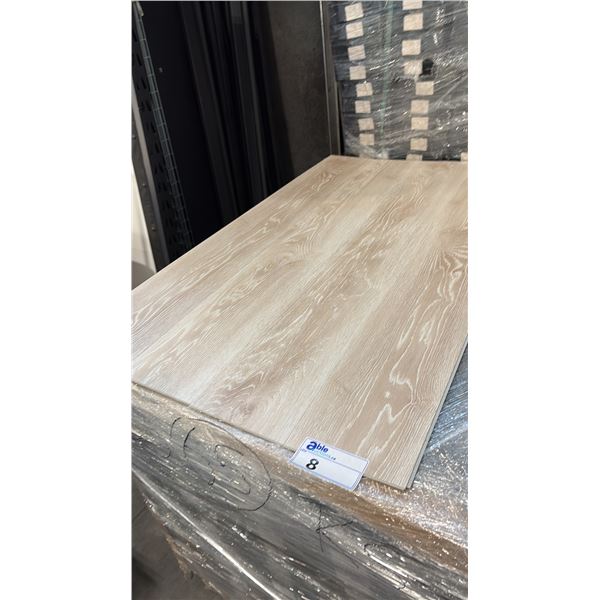 1390.48 SQFT OF SPC FLOORING 65 BOXES LIGHT OAK FINISH MDL:KS-11 12/BOX 28.52 SQFT