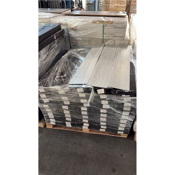 1283.40 SQFT OF SPC FLOORING 45 BOXES CLASSIC COOL GREY OAK MDL:KS-08 28.52 SQFT PER BOX 4+1MM X