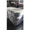 Image 1 : 1235.52 SQFT OF LAMINATE FLOORING 48 BOXES GREY OAK FINISH WOOD GRAIN DESIGN MDL:HJ6205