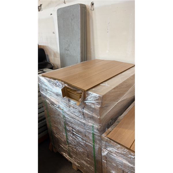 1461.35 SQFT OF LAMINATE FLOORING 55 BOXES CLASSIC NATURAL WHITE OAK MDL:B205 10/BX 26.57